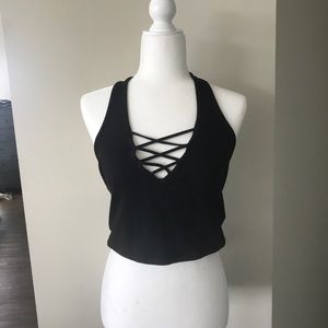 Halter crop top
